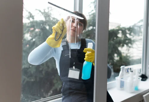 Nettoyage de vitres intérieures et extérieures à Magny